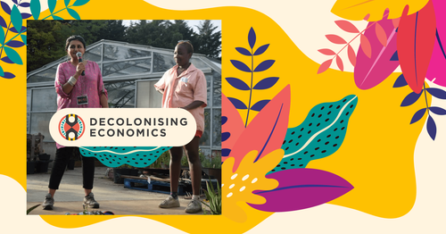 Decolonising economics founders Guppi and Noni
